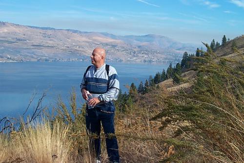 265 2000-10-21 Climbing mountain at Lake Chelan