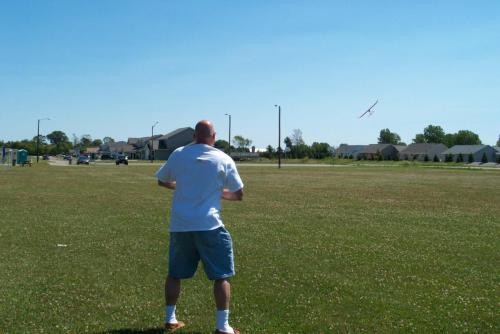 383 2004-08-21 JOHN TRYING TO FLY THE AIRPLANE