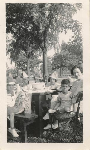 Dad-Sally-Grandma Yonan - Birthday Party in park