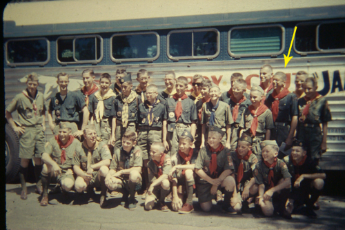 BOY SCOUT JAMBOREE 1952 - With Arrow