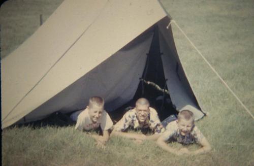 BOY SCOUT JAMBOREE 1952 Tent